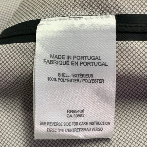 THEORY Size XL Laser Defense Black Polyester Notch Lapel Sport Coat - Picture 6 of 7